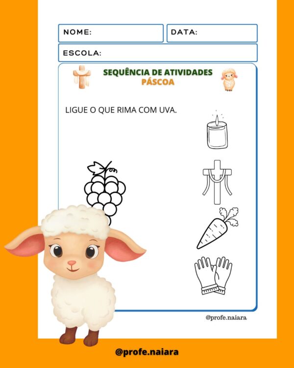 Sequência Páscoa Educação infantil - Image 2