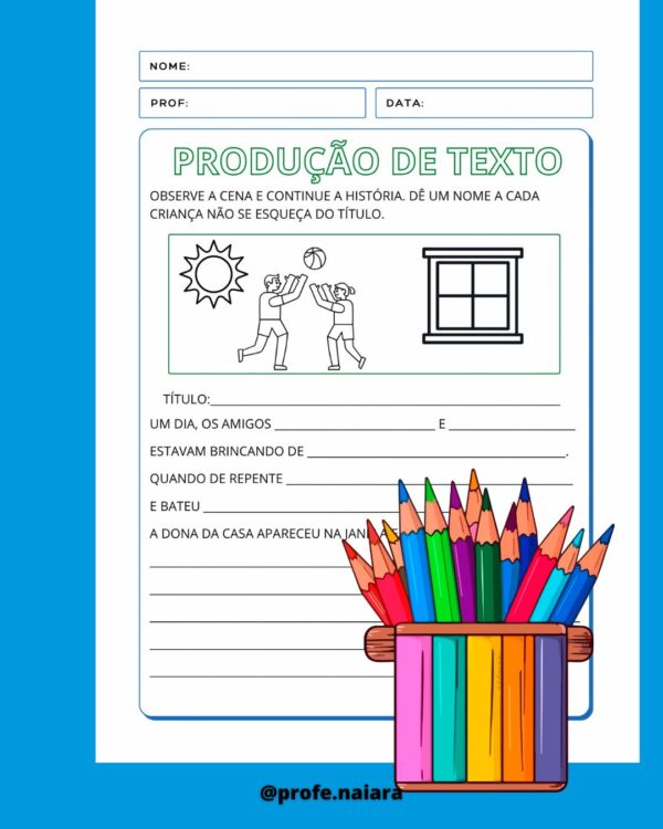 Caderno de produção textual - Image 2