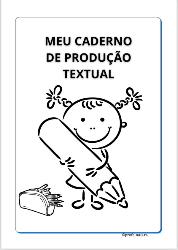 Caderno de produção textual