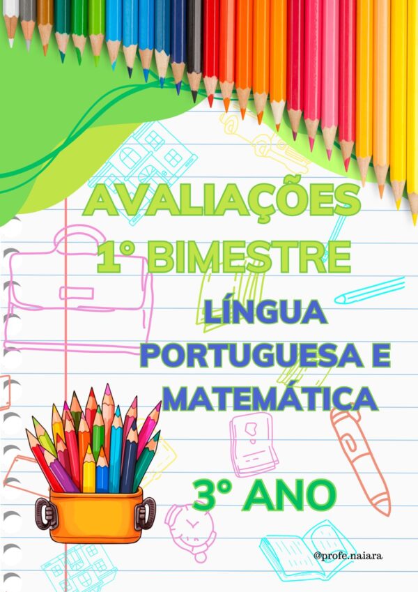 Avaliações bimestrais 3° ano