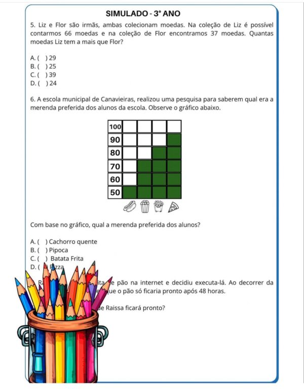 Simulado 3° ano - Image 3