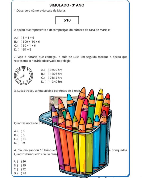 Simulado 3° ano - Image 6