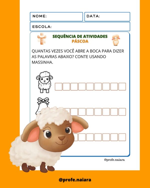 Sequência Páscoa Educação infantil - Image 7