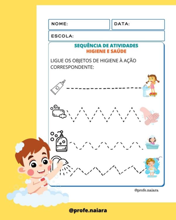 Sequência de Atividades Higiene e Saúde - Image 3