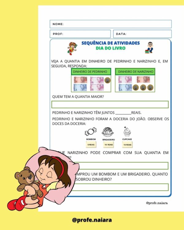 Sequência de atividades Dia do Livro 2° ano - Image 2