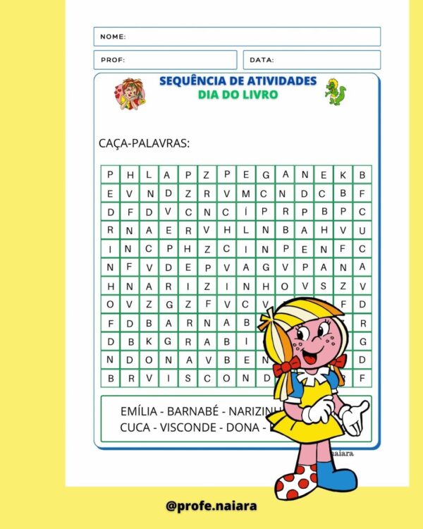 Sequência de atividades Dia do Livro 2° ano - Image 10