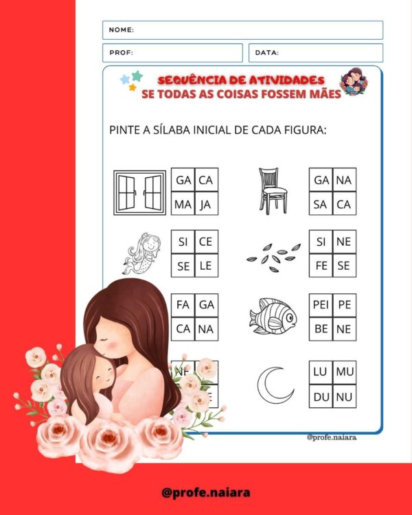 Sequência de atividades: Se todas as coisas fossem mães - Image 3