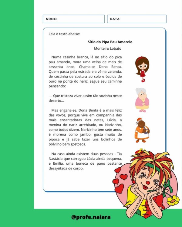 Sequência de atividades dia do Livro 3° e 4° ano - Image 8