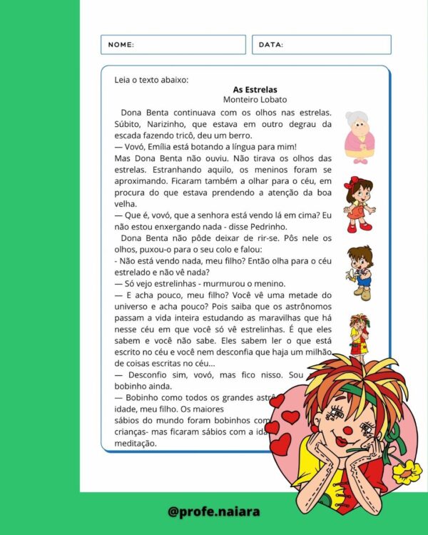 Sequência de atividades dia do Livro 3° e 4° ano - Image 4