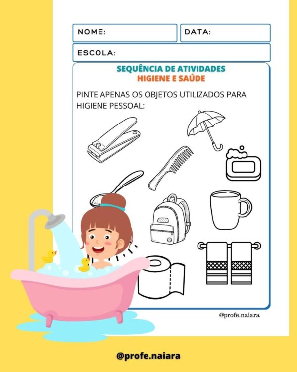 Sequência de Atividades Higiene e Saúde - Image 2