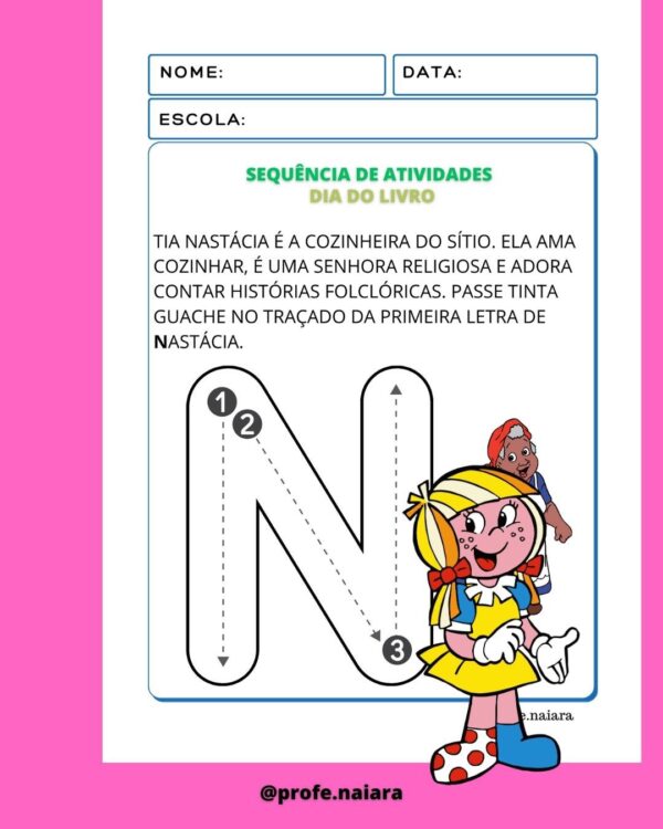 Sequência dia do Livro Educação infantil - Image 3