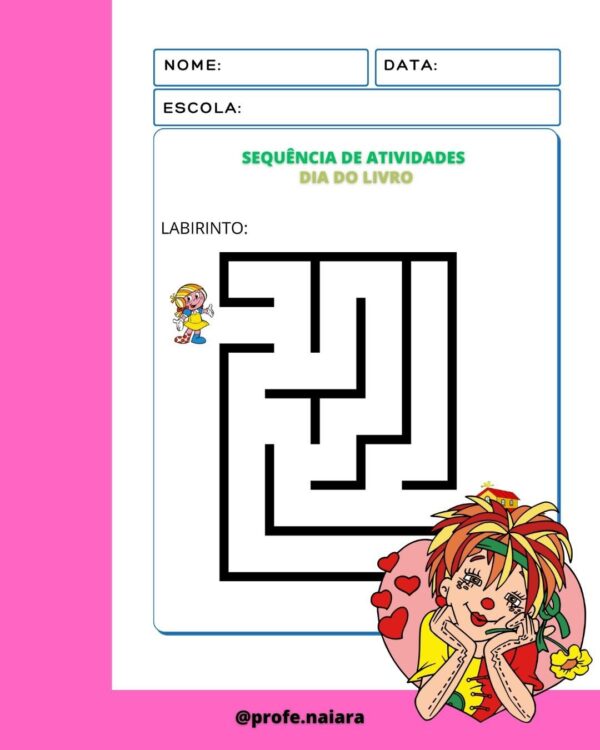 Sequência dia do Livro Educação infantil - Image 4