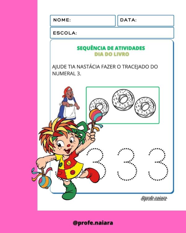 Sequência dia do Livro Educação infantil - Image 10