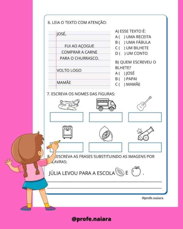 Avaliações 2° bimestre 2° ano - Image 4