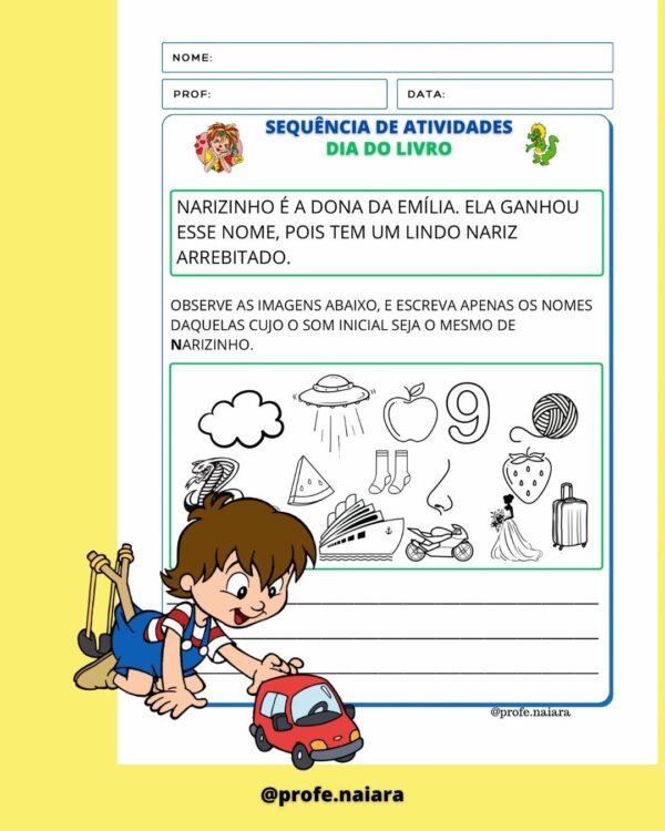 Sequência de atividades Dia do Livro 2° ano - Image 13