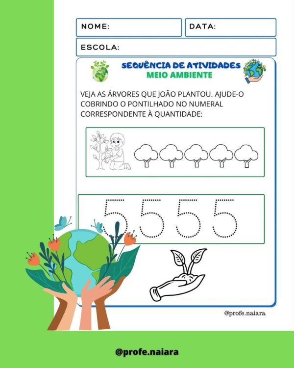 Sequência de atividades Meio Ambiente Educação infantil - Image 5