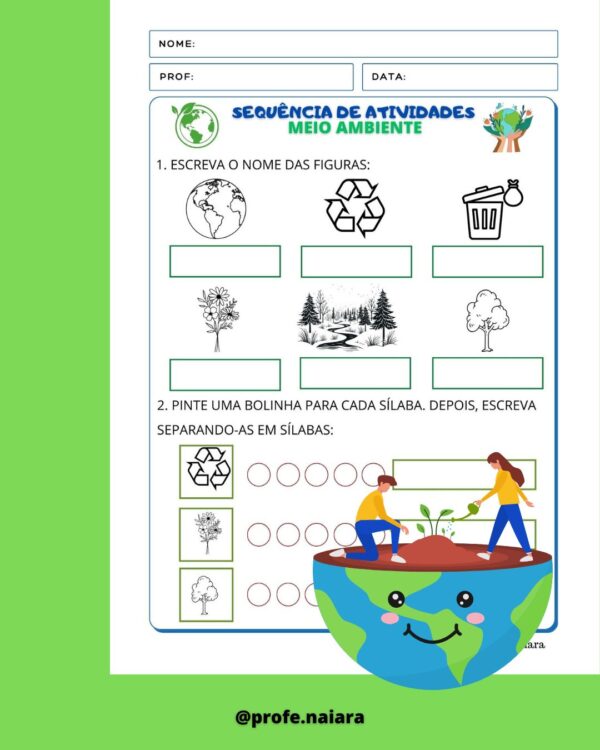 Sequência de atividades Meio ambiente 2° ano - Image 3