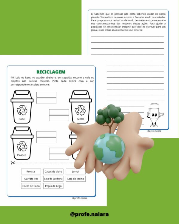 Sequências de Atividades Meio Ambiente 3° e 4° ano - Image 3