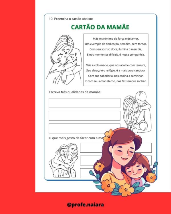 Sequência dia das Mães 3° ano - Image 8