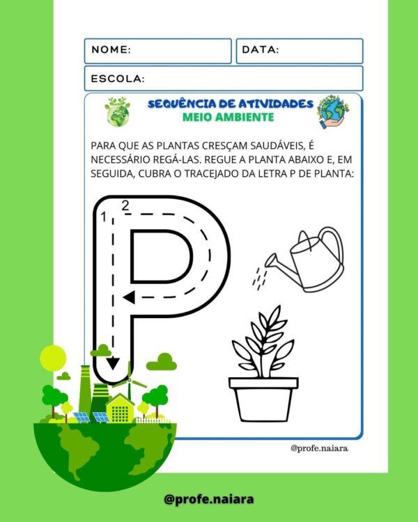 Sequência de atividades Meio Ambiente Educação infantil - Image 4