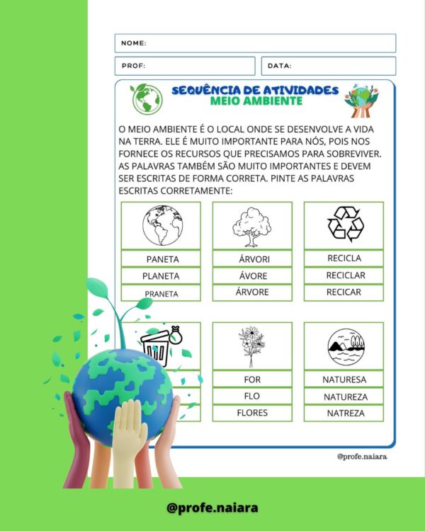 Sequência de atividades Meio ambiente 2° ano - Image 7