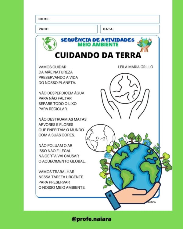 Sequência de Atividades Meio Ambiente 1° ano - Image 2