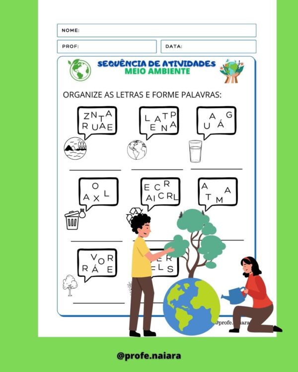 Sequência de Atividades Meio Ambiente 1° ano - Image 10