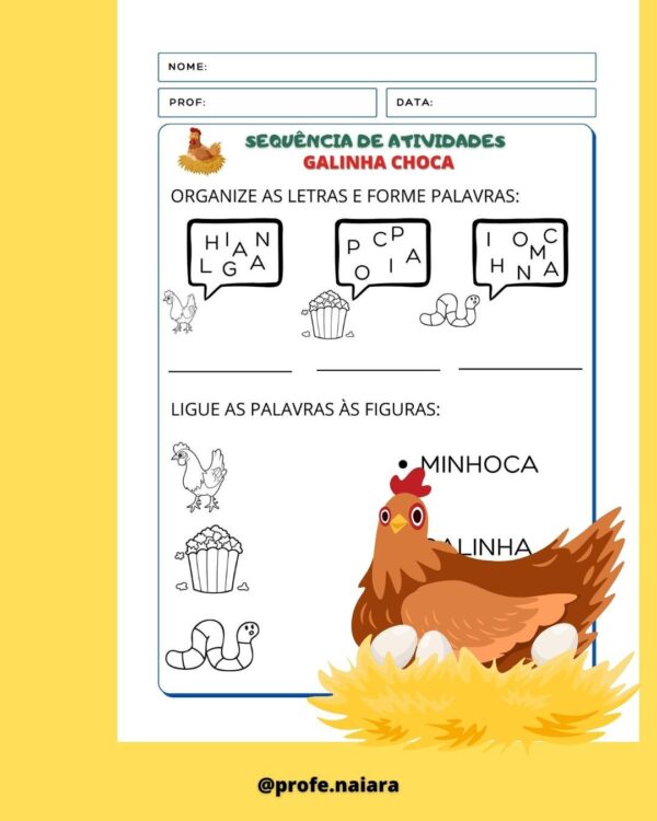 Sequência de atividades Galinha Choca - Image 6