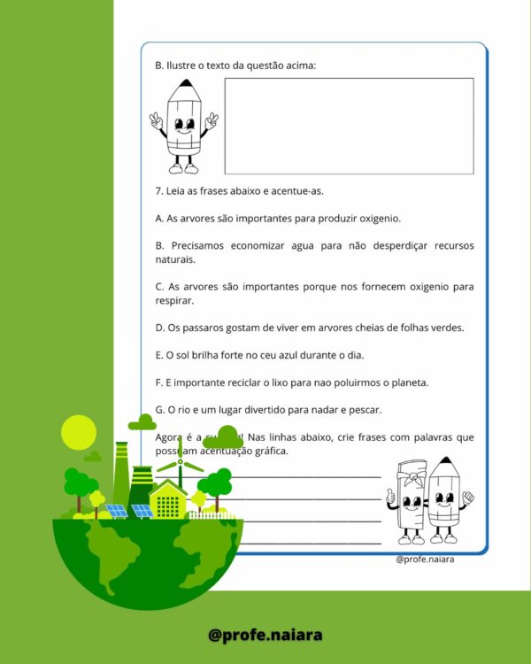 Sequências de Atividades Meio Ambiente 3° e 4° ano - Image 8