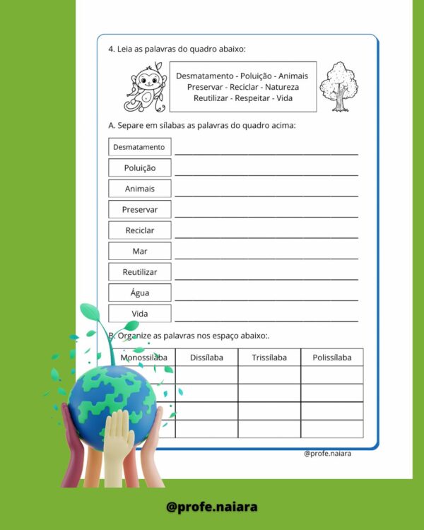 Sequências de Atividades Meio Ambiente 3° e 4° ano - Image 10