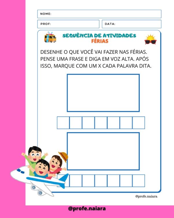 Sequência de atividades Férias 1° ano - Image 7