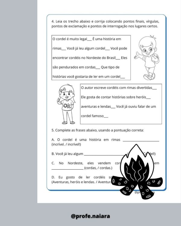 Sequência de atividades Cordel 3° ano - Image 4