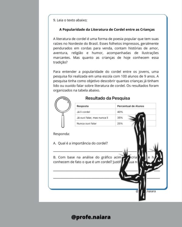 Sequência Cordel 4° ano - Image 10