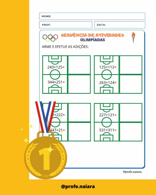 Sequência de atividades Olimpíadas 2° ano Matemática - Image 6