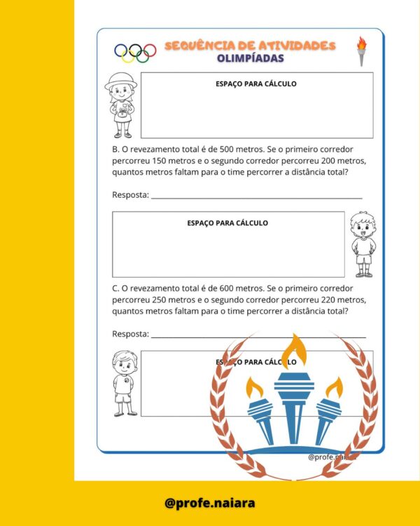 Sequência de Atividades Olimpíadas Matemática - 3° ano - Image 9
