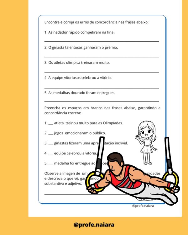 Sequência de atividades Olimpíadas 4° ano - Image 6