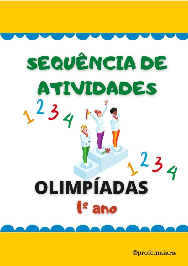 Sequência de atividades Olimpíadas 1° ano Matemática