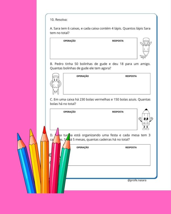 Avaliações 3° bimestre - 3° ano - Image 8