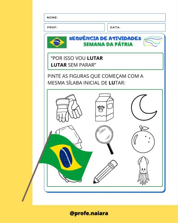 Sequência de atividades Semana da Pátria - Image 5