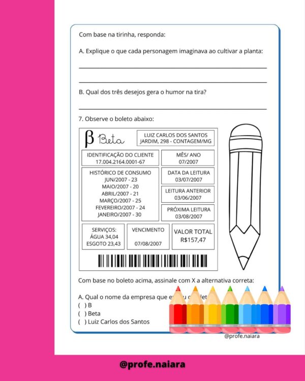 Avaliações 3° bimestre - 4° ano - Image 8