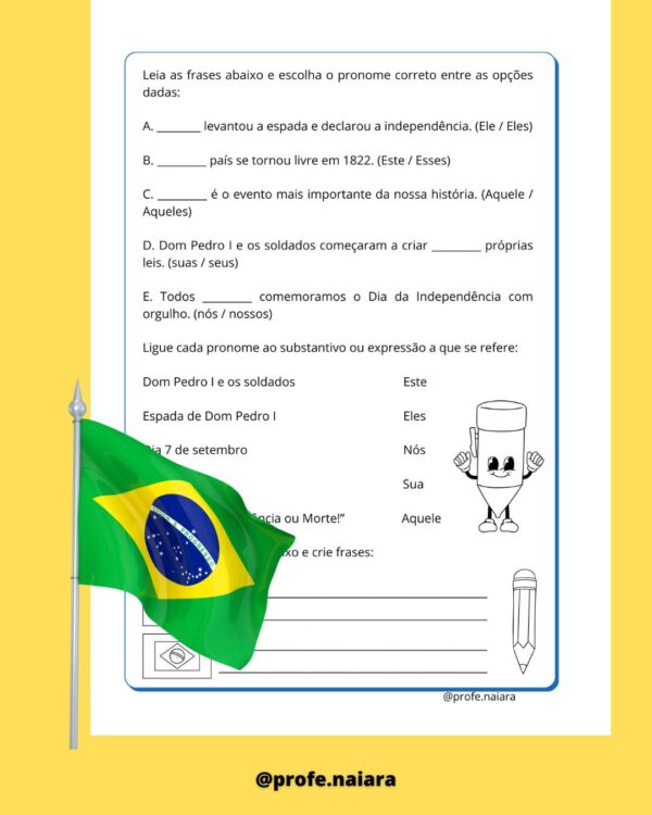 Sequência de atividades Semana da Pátria 3° ano - Image 7