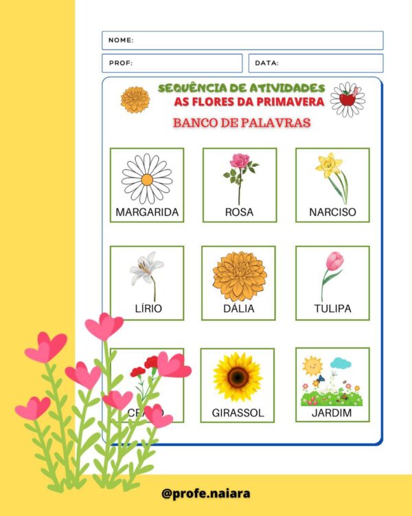 Sequência de atividades livro: As flores da primavera 2° ano - Image 5