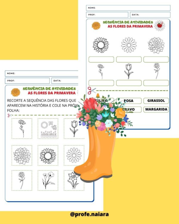 Sequência de atividades livro: As flores da primavera 2° ano - Image 9