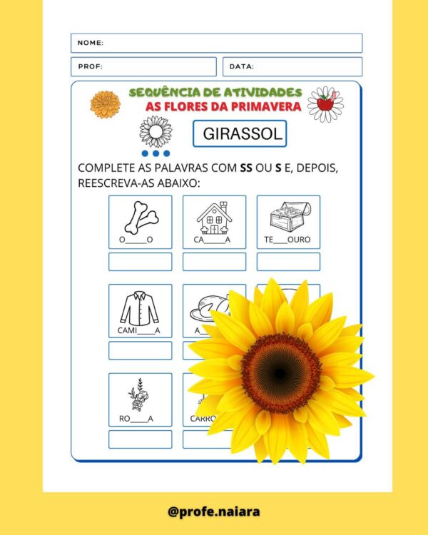 Sequência de atividades livro: As flores da primavera 2° ano - Image 11