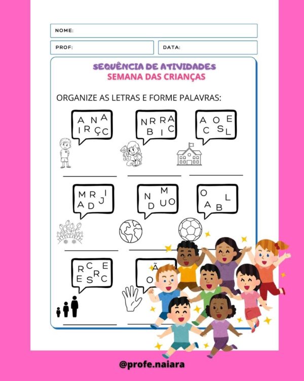 Sequência de atividades Semana da Criança - 1º ano - Image 5