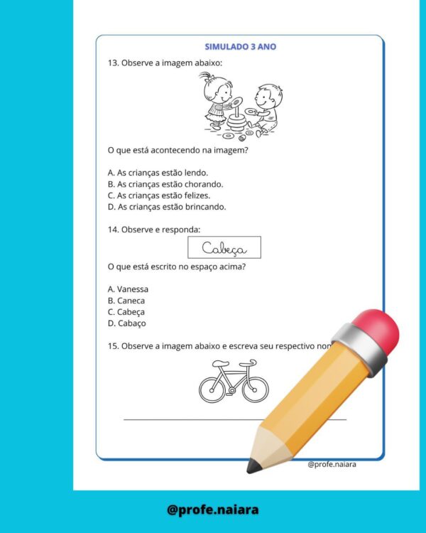 Simulado 3° ano 2024 - Image 6