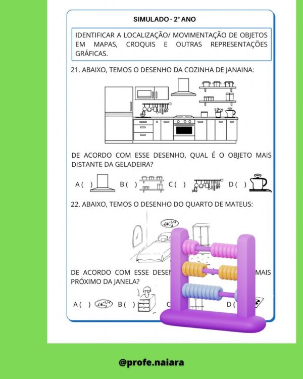 Simulado Intensivão Matemática 2° ano - Image 2