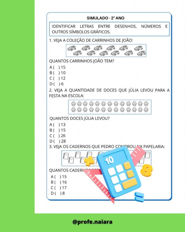 Simulado Intensivão Matemática 2° ano - Image 10