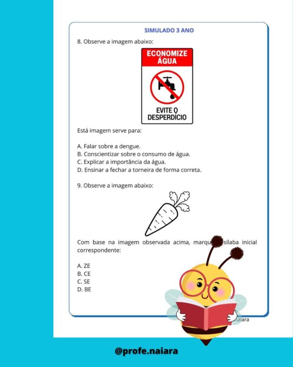 Simulado 3° ano 2024 - Image 3
