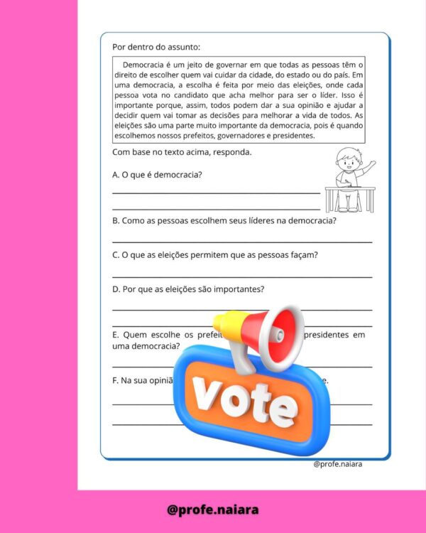 Sequência de atividades Eleições 3° ano - Image 8